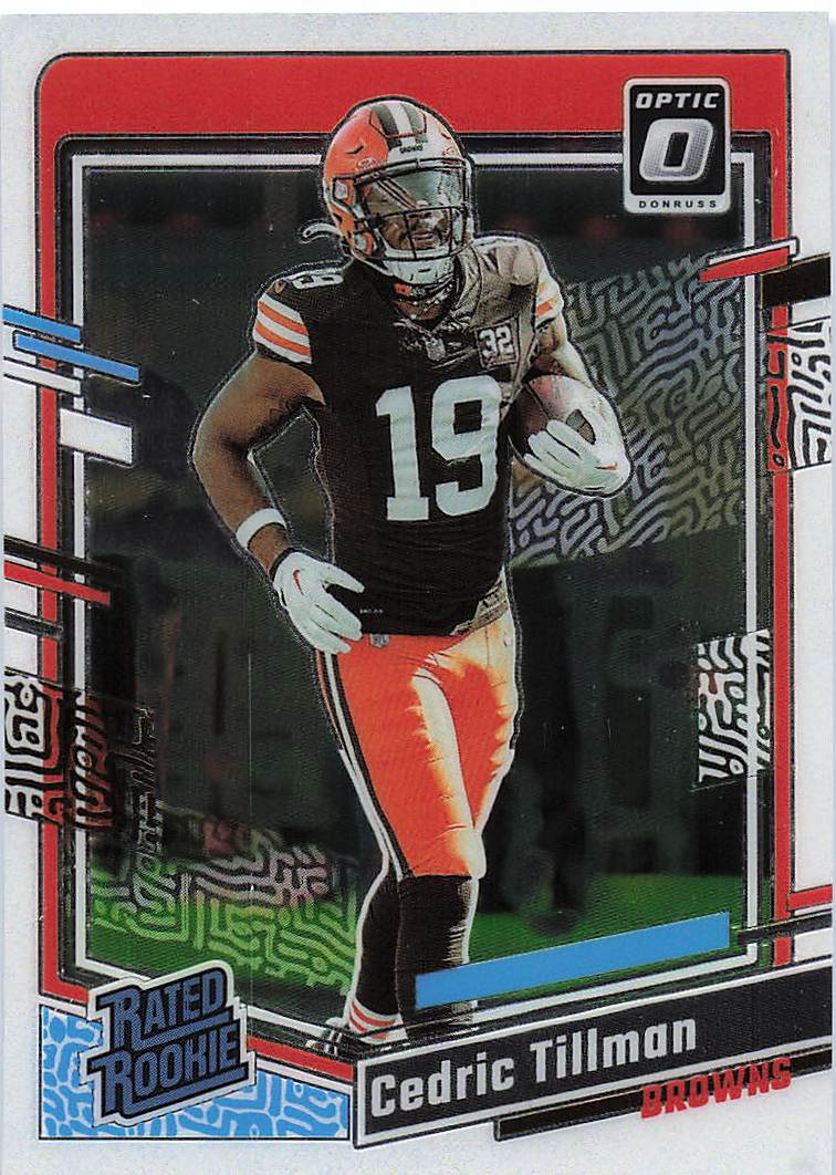 2023 Donruss Optic Cedric Tillman #224 RC