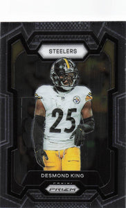 2023 Prizm Football Desmond King #118