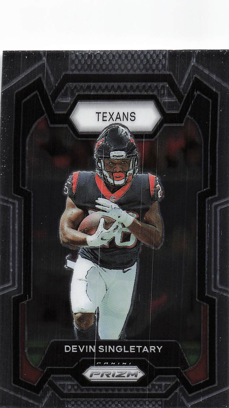 2023 Prizm Football Devin Singletary #119