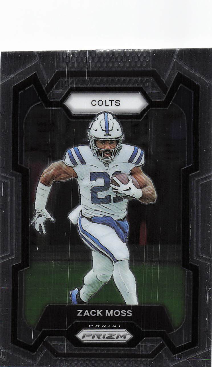 2023 Prizm Football Zack Moss #132
