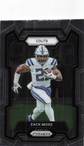 2023 Prizm Football Zack Moss #132