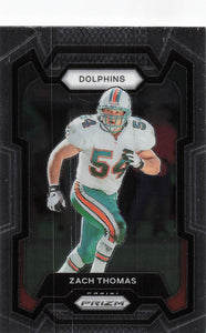 2023 Prizm Football Zach Thomas #181