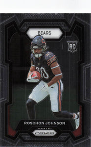 2023 Prizm Football Roschon Johnson #314 RC