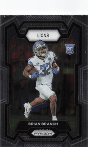 2023 Prizm Football Brian Branch #328 RC