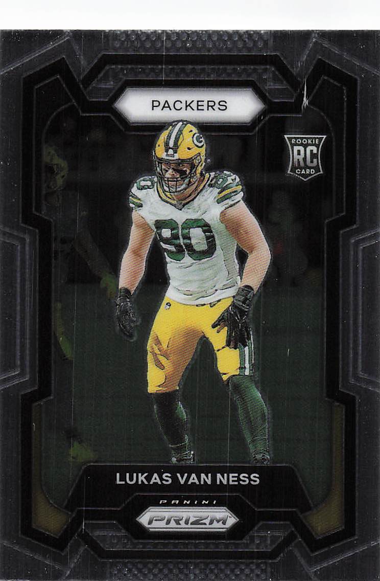 2023 Prizm Football Lukas Van Ness #336 RC