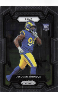 2023 Prizm Football Desjuan Johnson #356 RC