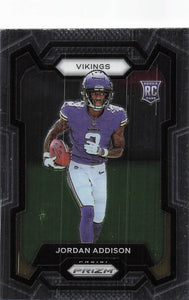 2023 Prizm Football Jordan Addison #368 RC