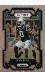 2023 Prizm Football Silver Prizm Brian Burns #39