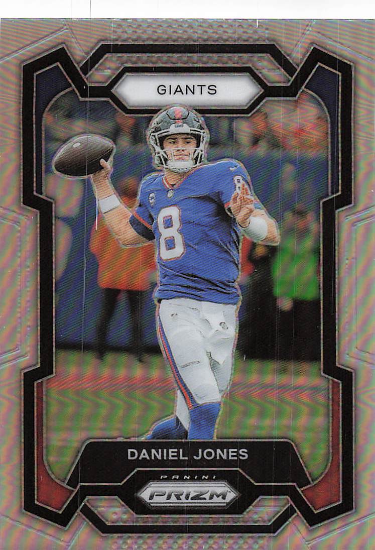 2023 Prizm Football Silver Prizm Daniel Jones #219