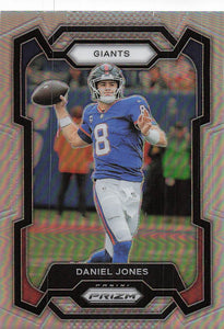 2023 Prizm Football Silver Prizm Daniel Jones #219
