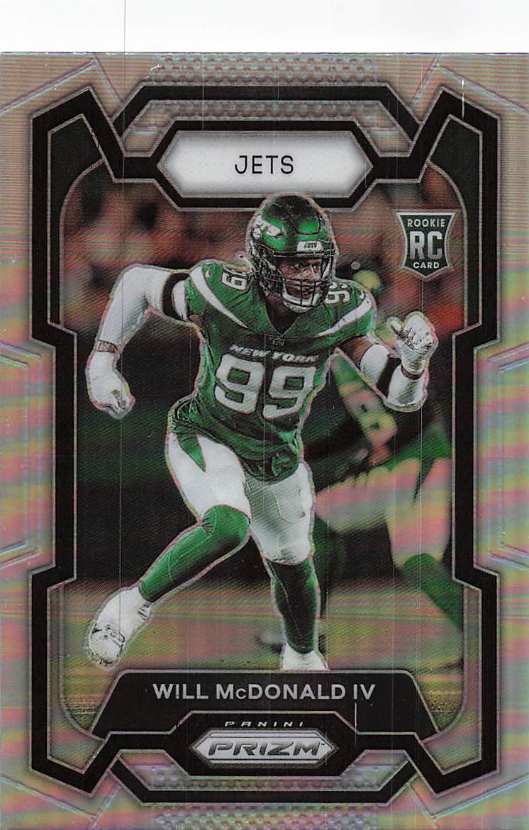 2023 Prizm Football Silver Prizm Will McDonald IV #380 RC