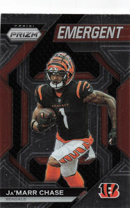 2023 Prizm Football Emergent Ja'Marr Chase #H-7