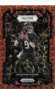 2023 Prizm Football Lazer Prizm Desmond Ridder #9
