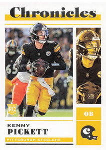 2022 Chronicles Football Kenny Pickett #33 RC