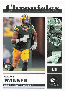 2022 Chronicles Football Quay Walker #50 RC