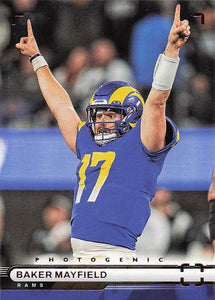 2022 Chronicles Football Photogenic Pink Baker Mayfield #PH-26