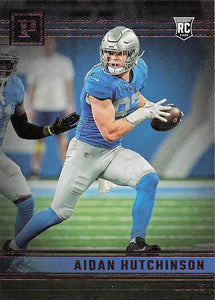 2022 Chronicles Football Panini Pink Aidan Hutchinson #PA-10 RC