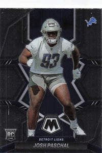 2022 Mosaic Football Josh Paschal #388 RC