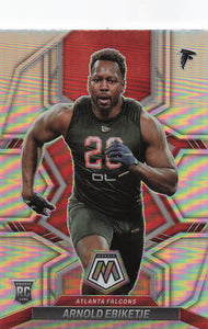 2022 Mosaic Football Silver Prizm Arnold Ebiketie #383 RC