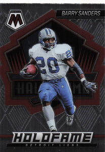 2022 Mosaic Football Holofame Barry Sanders #HF-12