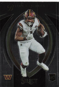 2022 Select Football Certified Rookies Brian Robinson Jr. #SCR-22 RC