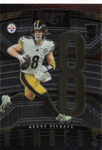 2022 Select Football Numbers Kenny Pickett #SN-21 RC