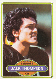 1980 Topps Jack Thompson #122 RC