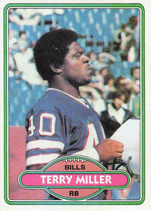 1980 Topps Terry Miller #243