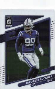 2021 Donruss Optic Football DeForest Buckner #111