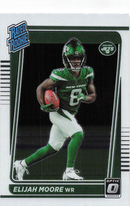 2021 Donruss Optic Football Elijah Moore #216 RC