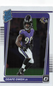 2021 Donruss Optic Football Odafe Oweh #258 RC
