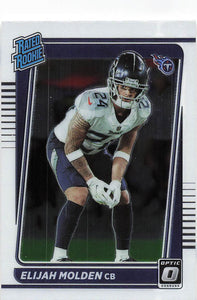 2021 Donruss Optic Football Elijah Molden #300 RC