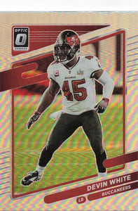 2021 Donruss Optic Football Holo Prizm Devin White #174