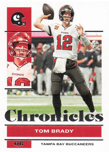 2021 Chronicles Football Tom Brady #89