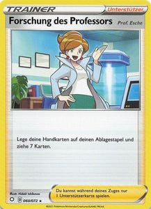 Pokemon Glänzendes Schicksal #060 Forschung des Professors
