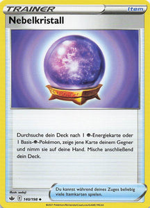 Pokemon Schaurige Herrschaft #140 Nebelkristall