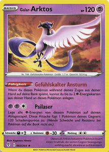 Pokemon Drachenwandel #063 Galar-Arktos
