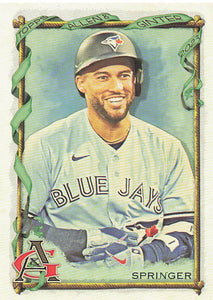 2023 Topps Allen and Ginter Baseball George Springer #40