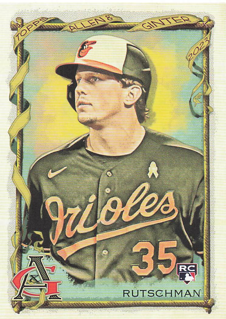 2023 Topps Allen and Ginter Baseball Adley Rutschman #68 RC