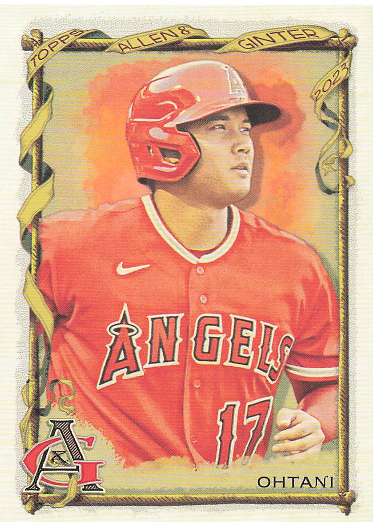 2023 Topps Allen and Ginter Baseball Shohei Ohtani #96