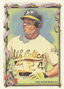 2023 Topps Allen and Ginter Baseball Rickey Henderson #138