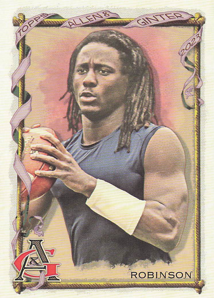 2023 Topps Allen and Ginter Baseball Denard "Shoelace" Robinson #202