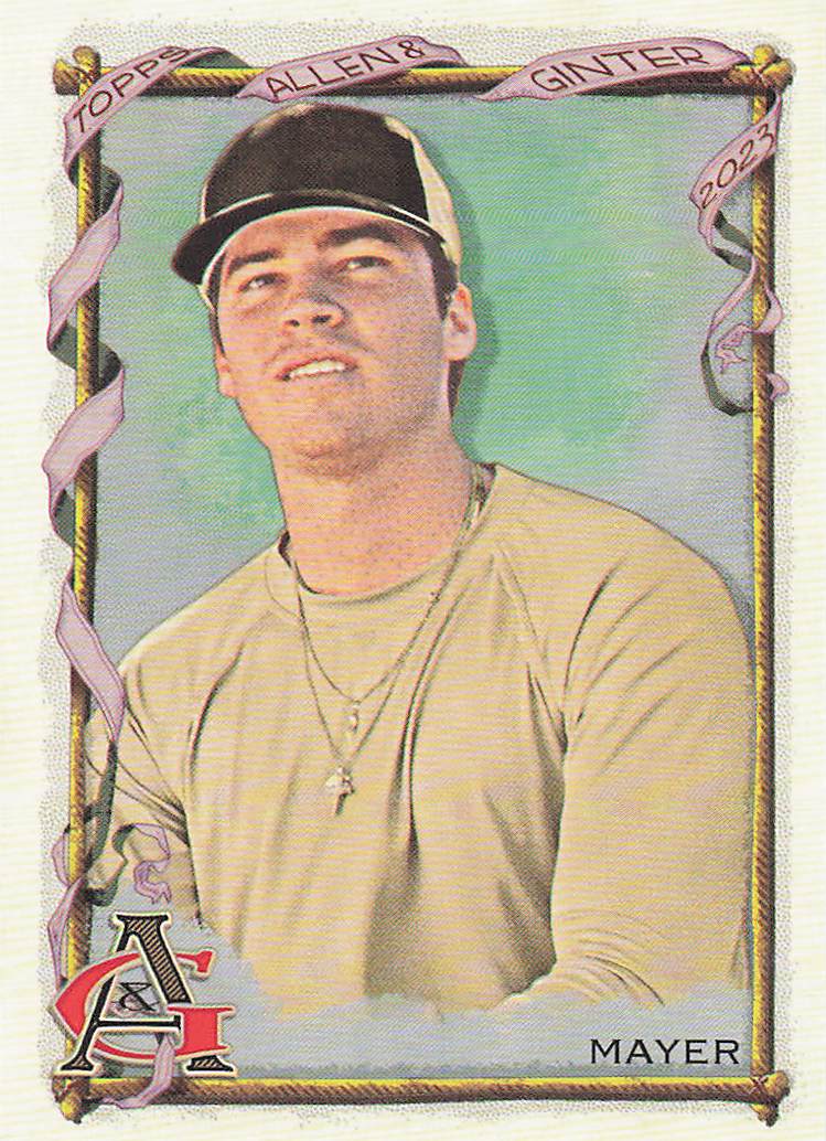 2023 Topps Allen and Ginter Baseball Bear Mayer #205