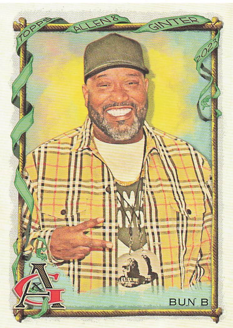 2023 Topps Allen and Ginter Baseball Bun B #218