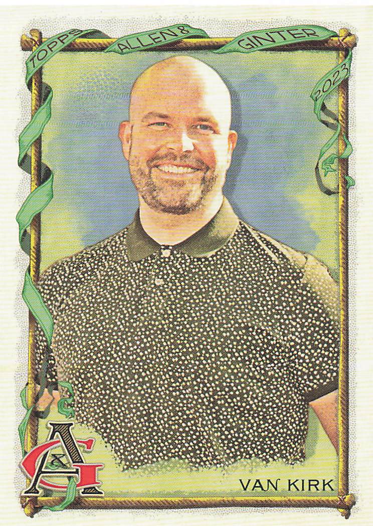 2023 Topps Allen and Ginter Baseball Daniel Van Kirk #221