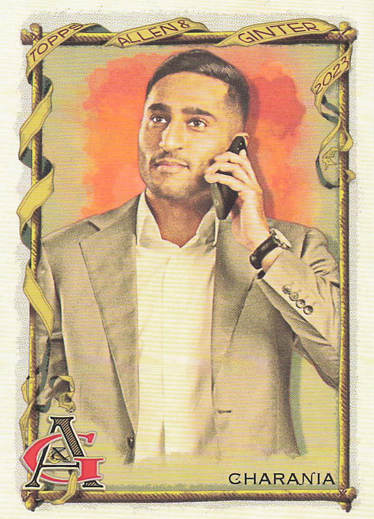 2023 Topps Allen and Ginter Baseball Shams Charania #234