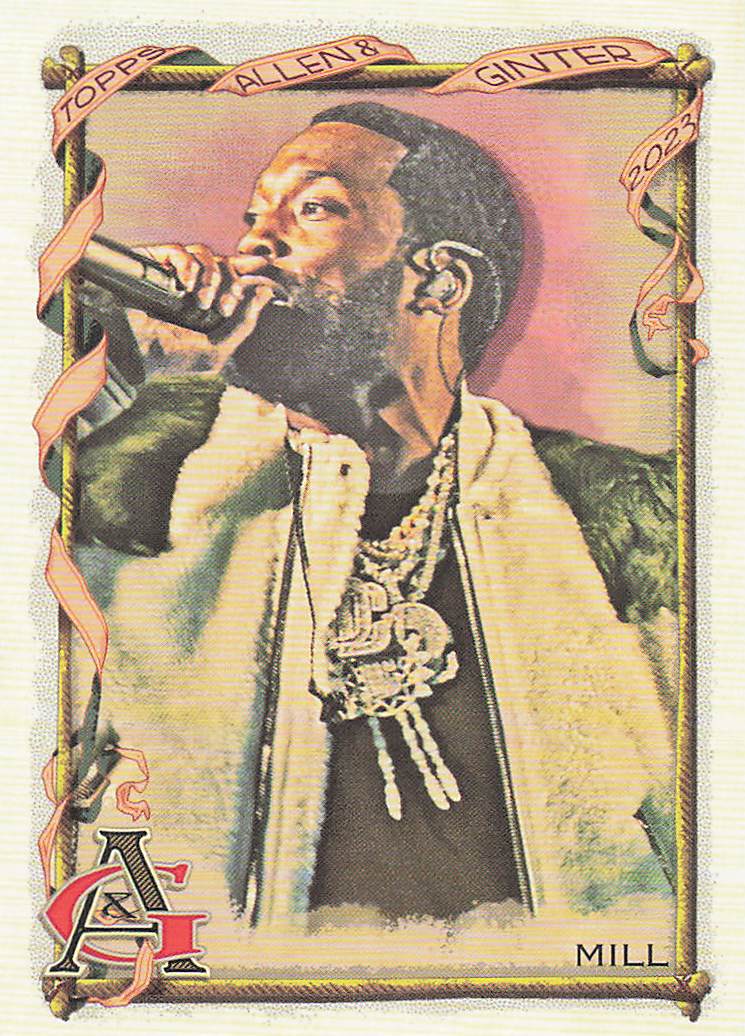 2023 Topps Allen and Ginter Baseball Meek Mill #277