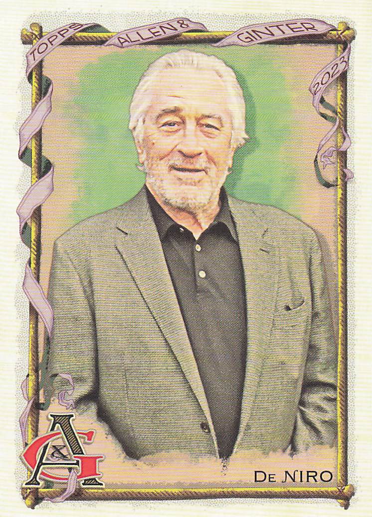 2023 Topps Allen and Ginter Baseball Robert De Niro #280