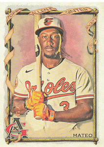 2023 Topps Allen and Ginter Baseball Jorge Mateo #282