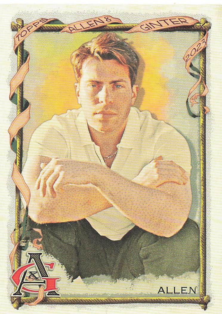 2023 Topps Allen and Ginter Baseball Hoodie Allen #298